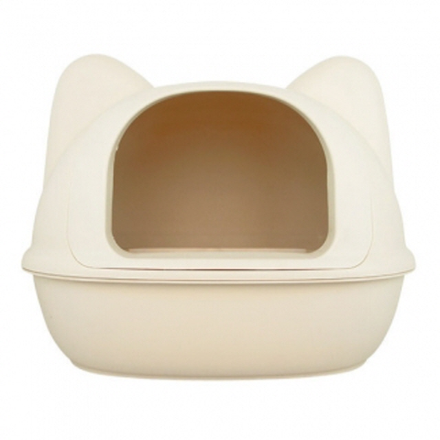 Dfav iCAT 아이캣 레큘러 고양이화장실-무광 아이보리