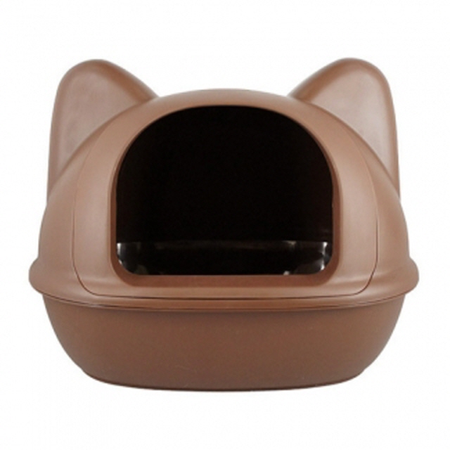 Dfav iCAT 아이캣 레큘러 고양이화장실-무광 브라운