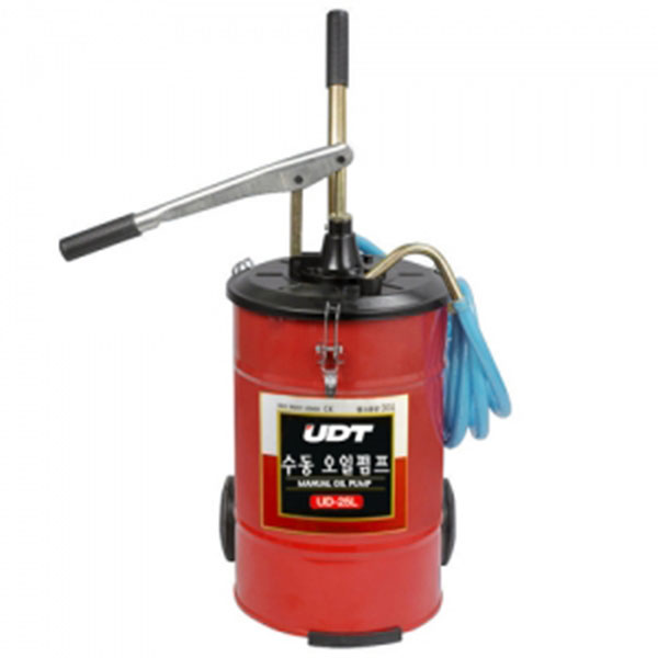 UDT 수동오일펌프 UD-25L 화물착불