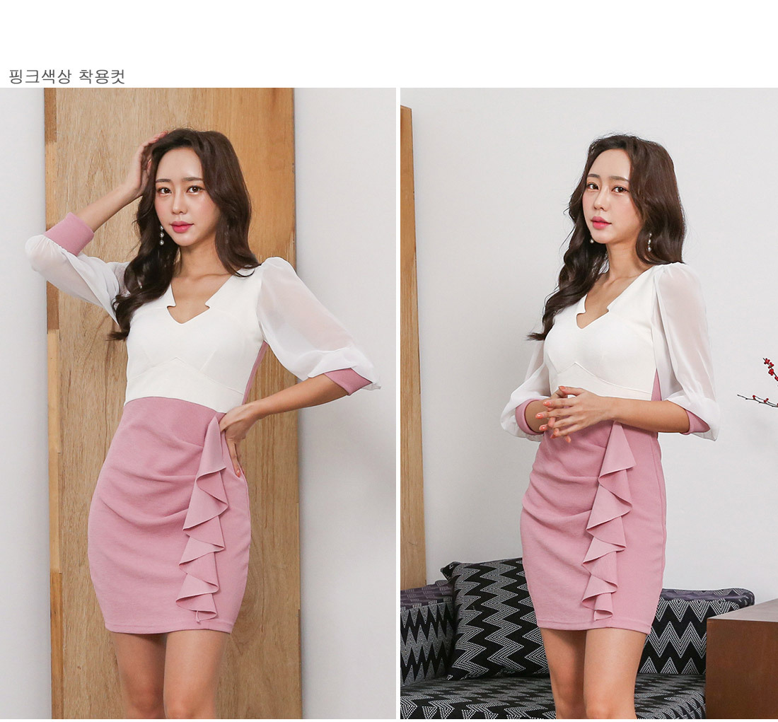 【即納1点のみ】Bud Switch Sleeveless Dress_LCHK359