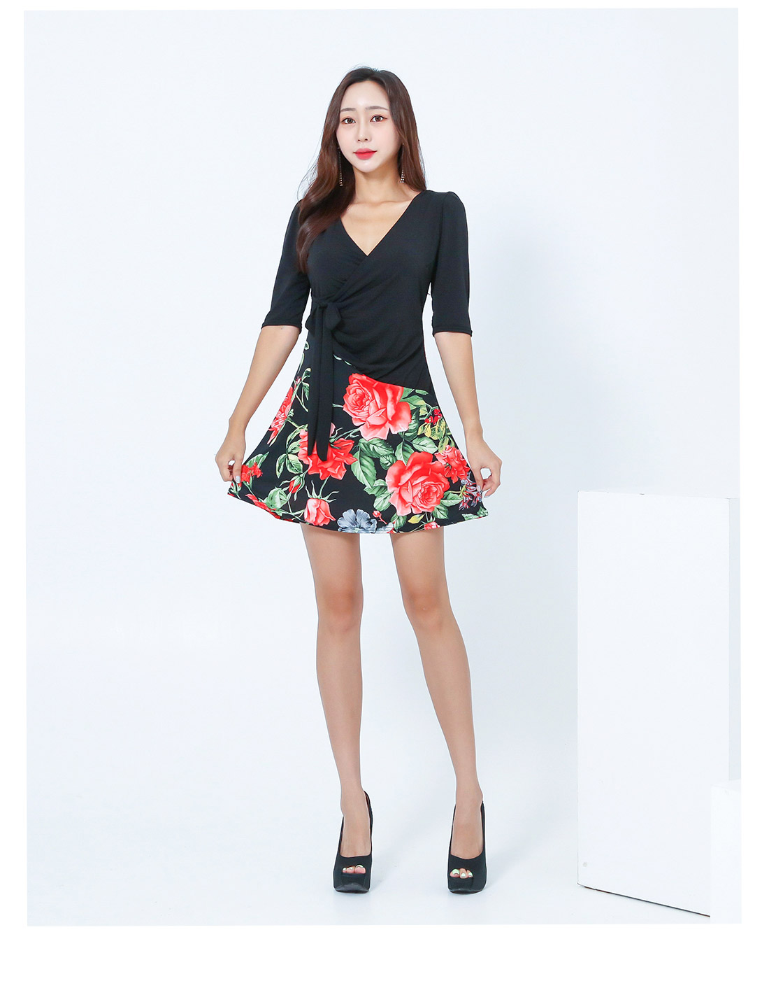 SHS-30 9632/S BLACK DRESS main image 0