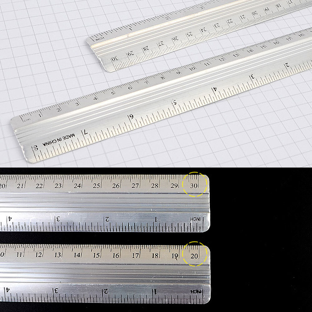 알루미늄자 20/30cm 인치자 30센티자 30센치자