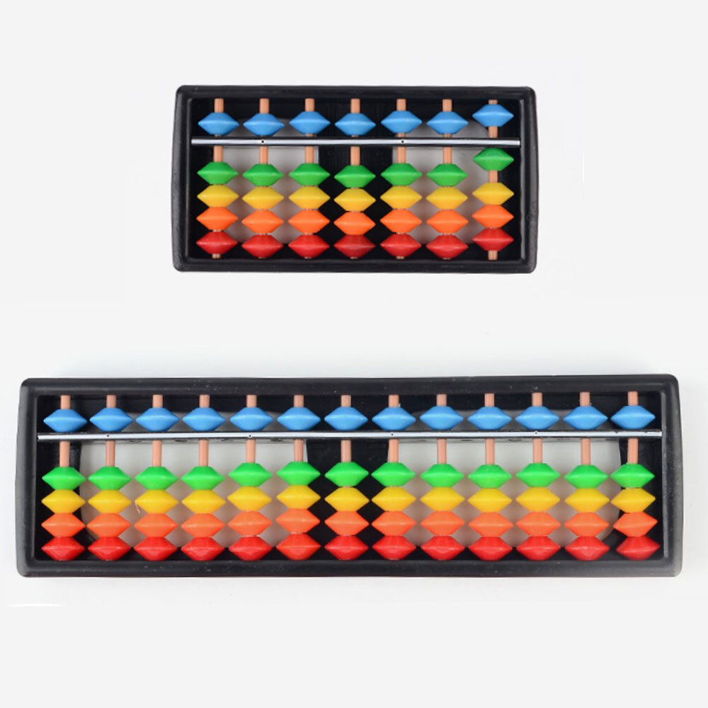 칼라 미니 주판 주산 공부 어린이 유아 초등 학생 암산 교육 컬러 수교구 수셈판 숫자 교구