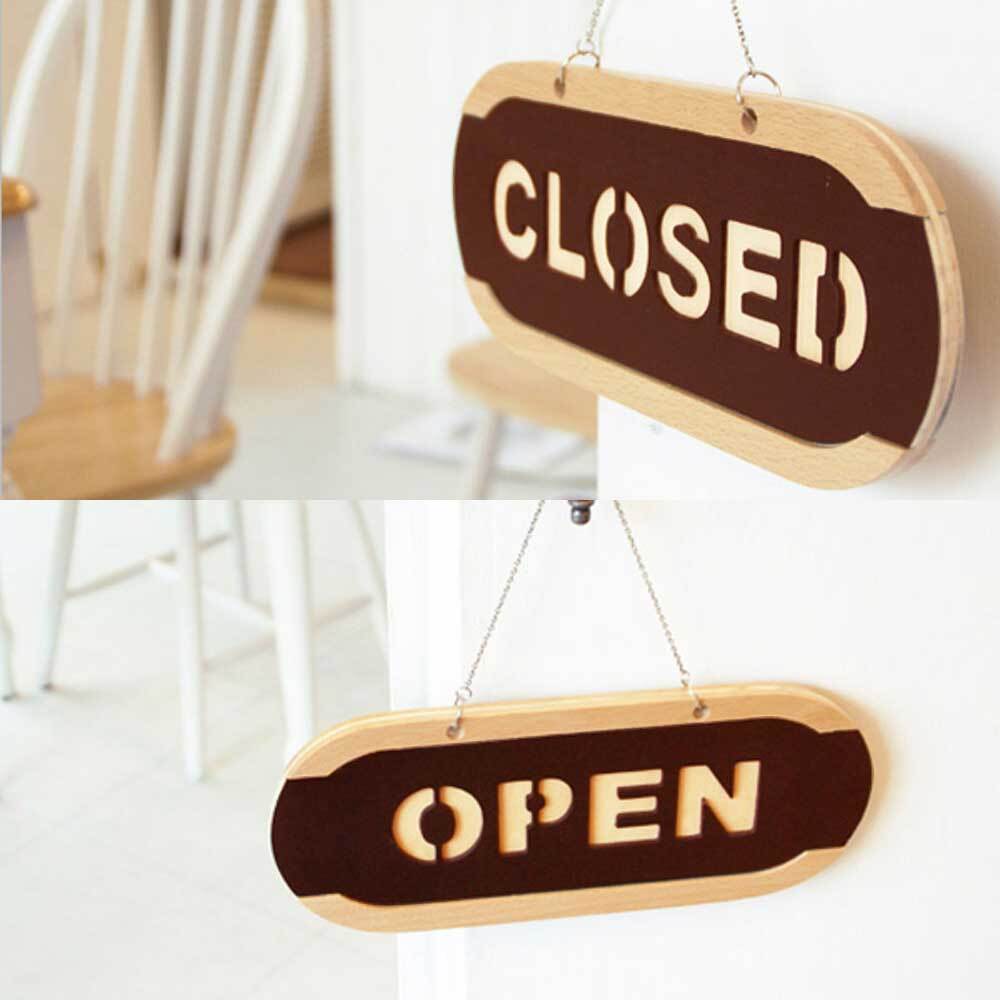 오픈클로즈 문패 OPEN CLOSED 안내판 OPEN CLOSE 팻말