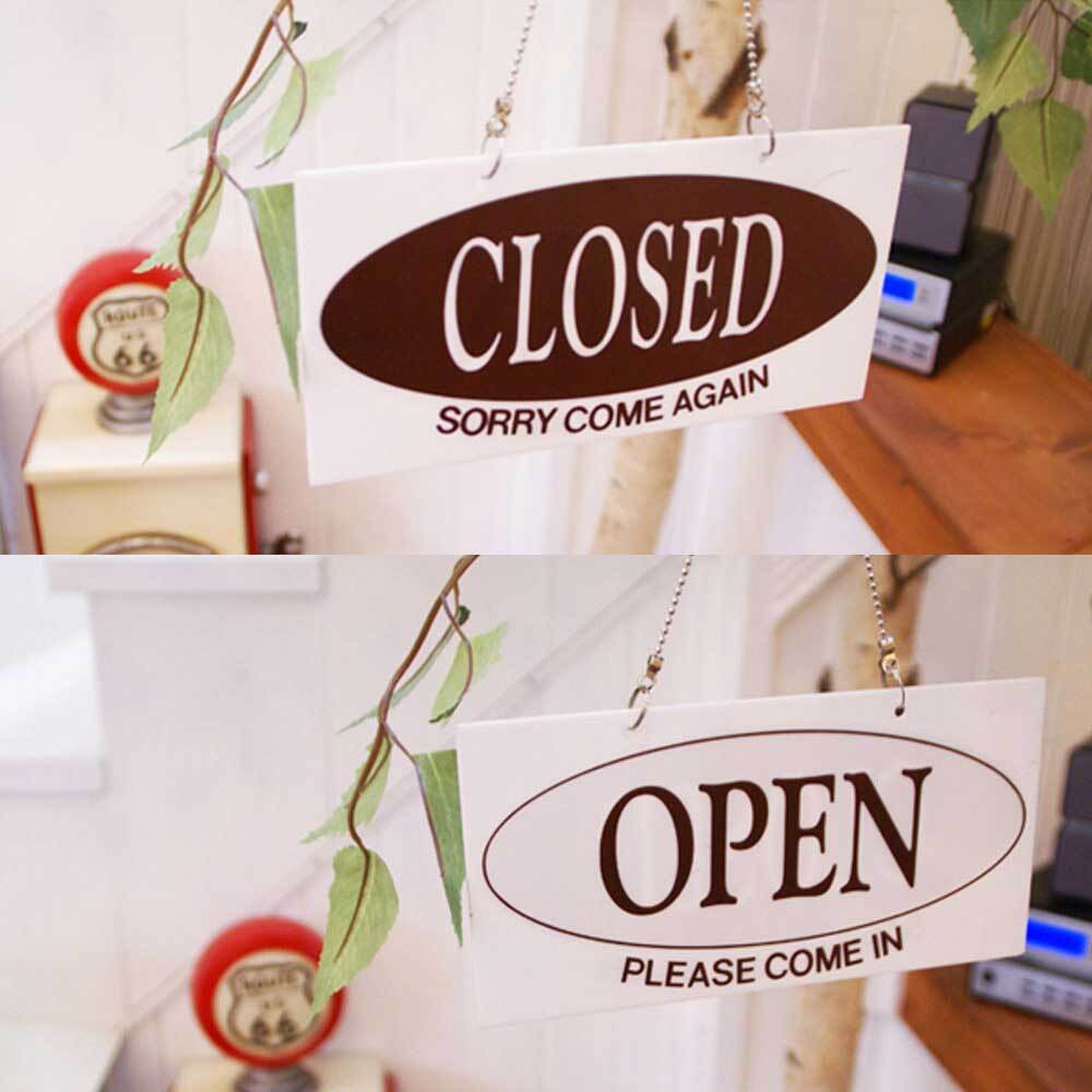 OPEN CLOSED 오픈클로즈 문패 안내판 OPEN CLOSE 팻말