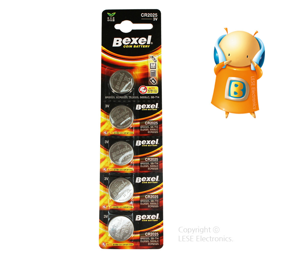 벡셀 리튬전지 CR-2025/ 코인셀/버...
