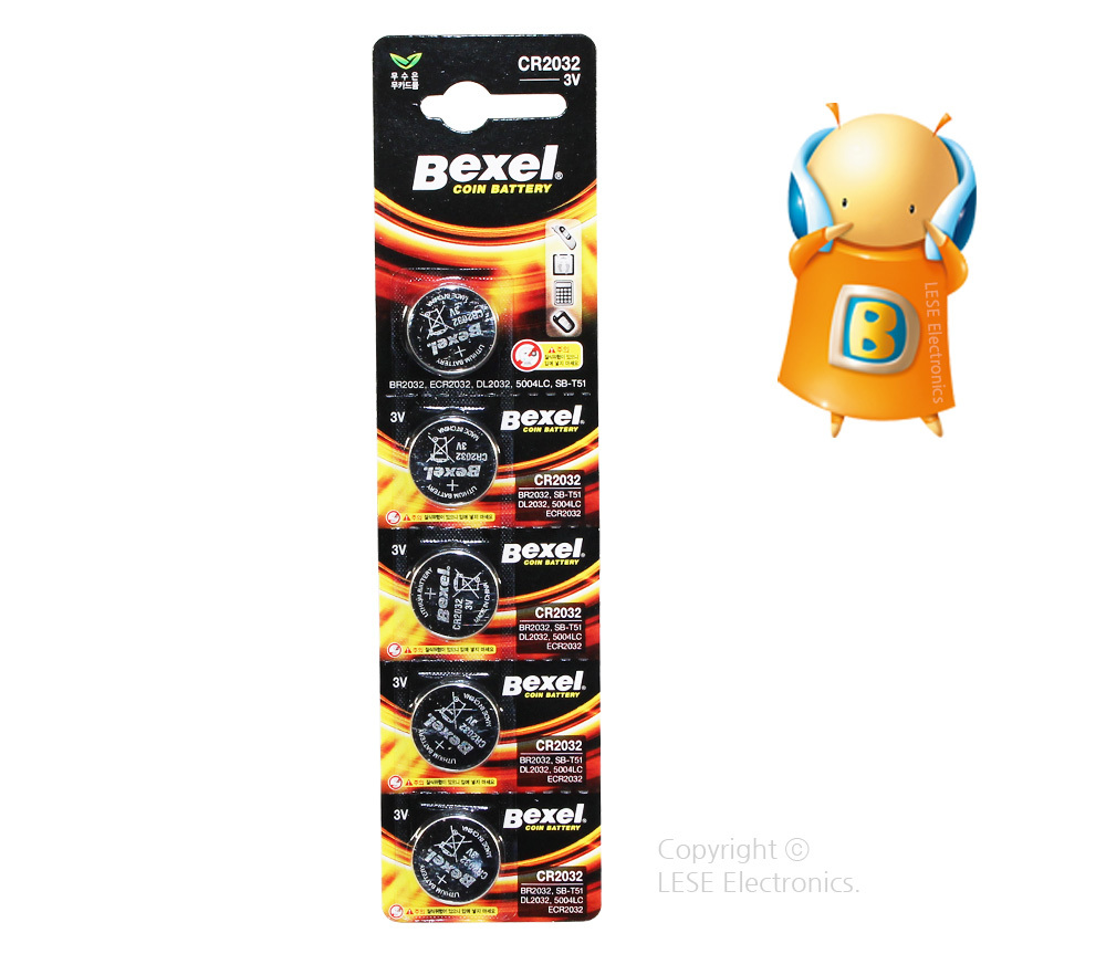벡셀 리튬전지 CR-2032/ 버튼셀/코...