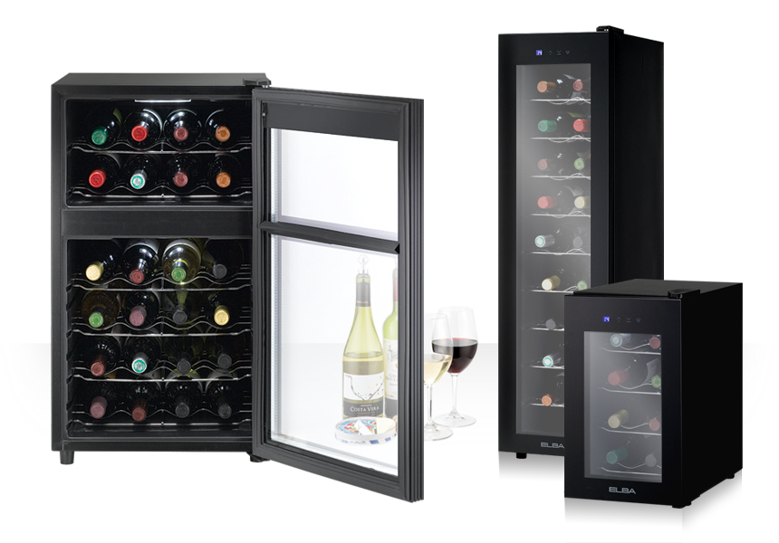 ELBA/엘바 와인셀러 EW60T18/슬림형/18병보관/60리터 옥션