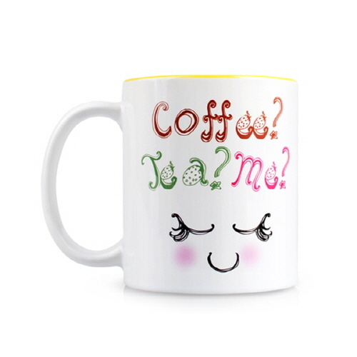 [홍콩 Toynary] Toynary Funny Mug_Coffee, Tea or Me (7687)