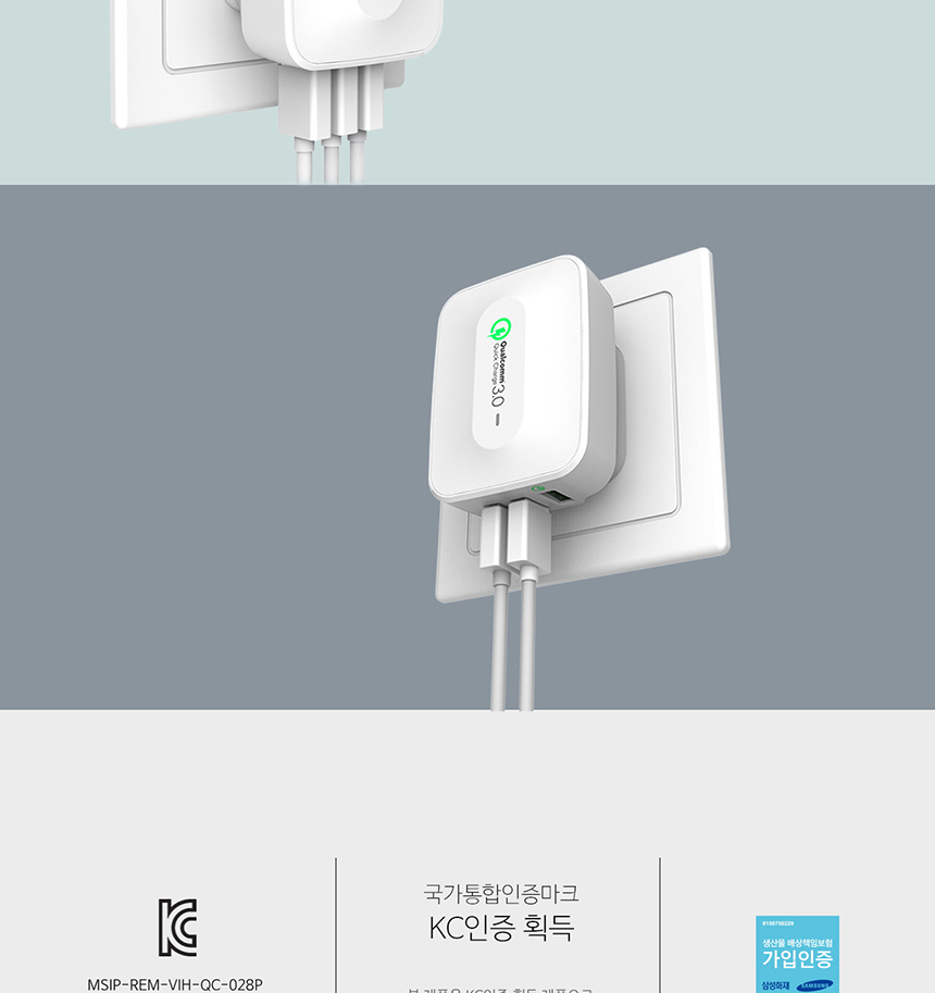 Eto MTA-04 Multi-Port 3-Port Fast Charger for Home