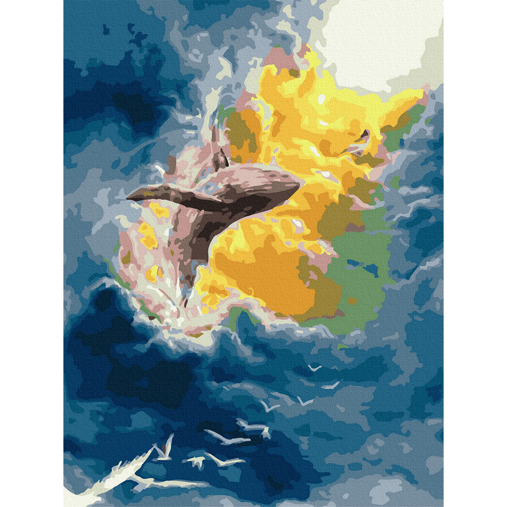 아트조이 DIY 명화그리기 구름 속 고래 40x30cm