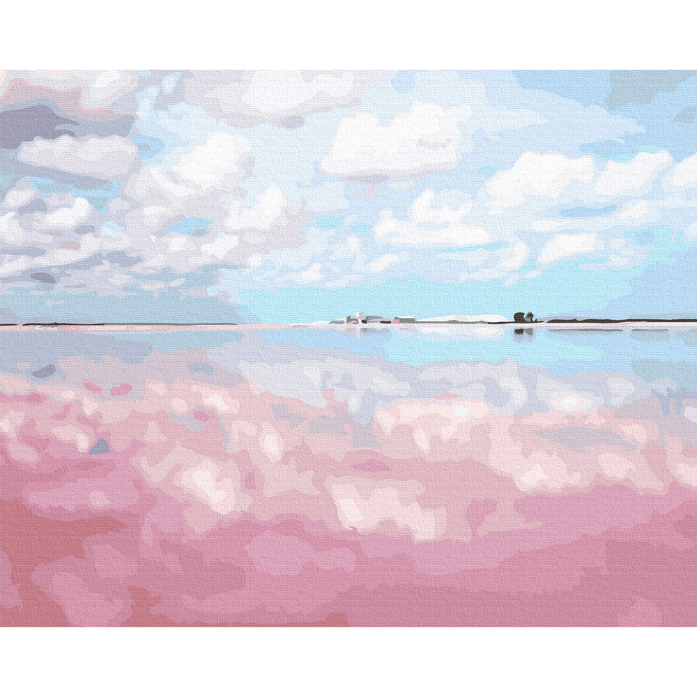 아트조이 DIY 명화그리기 핑크 비치 풍경 40x50cm