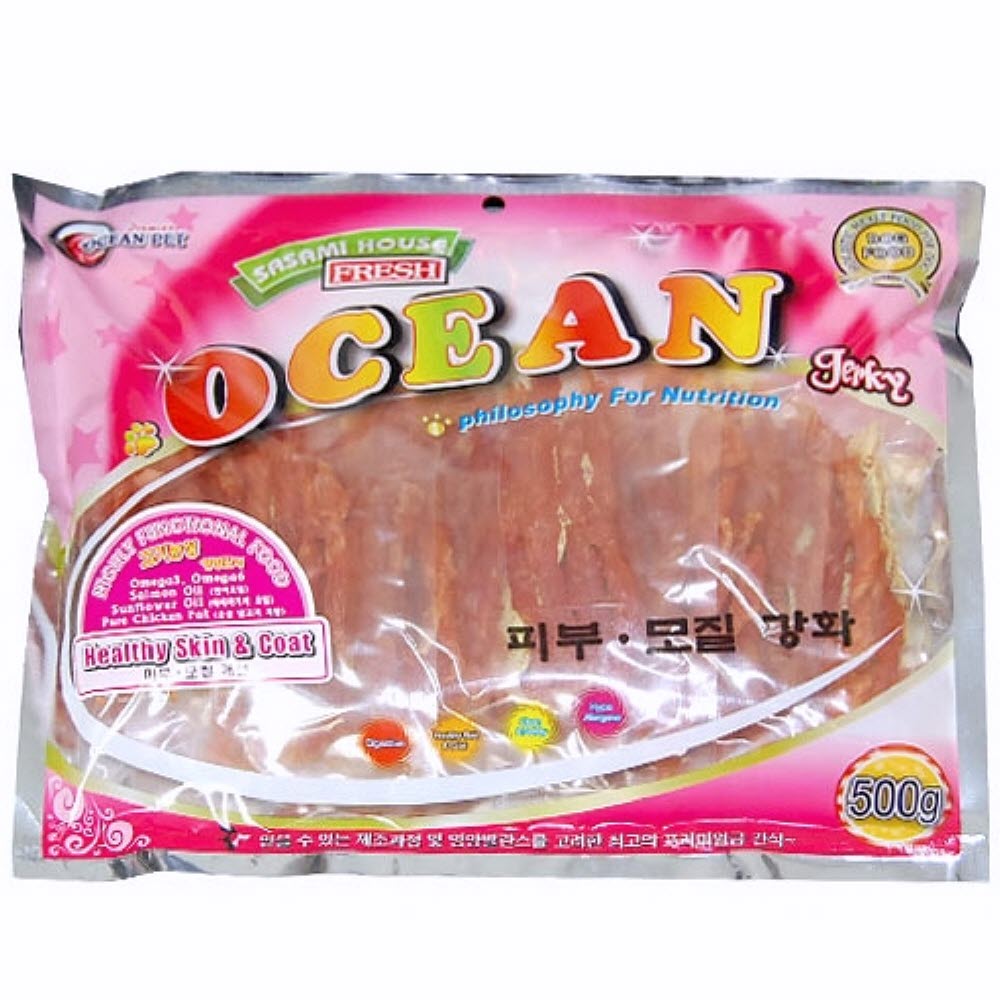 피부모질강화 사사미 500g 동결건조간식 애견간식