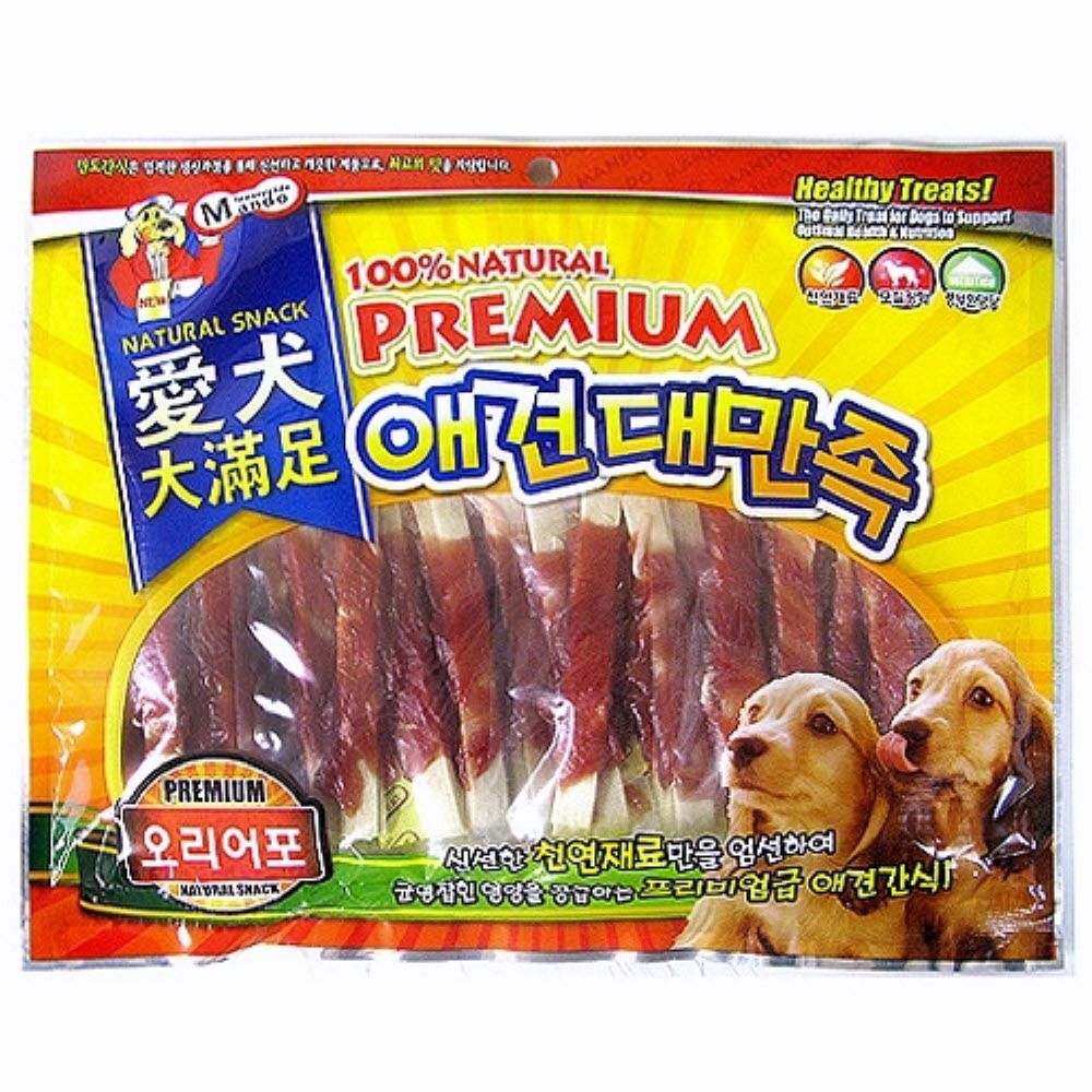 오리어포 400g 강아지육포 애견육포