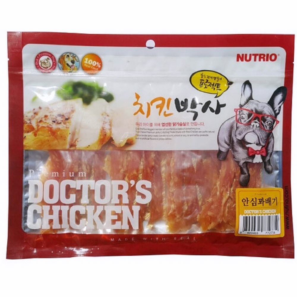 안심 꽈배기 300g 개간식 개먹이