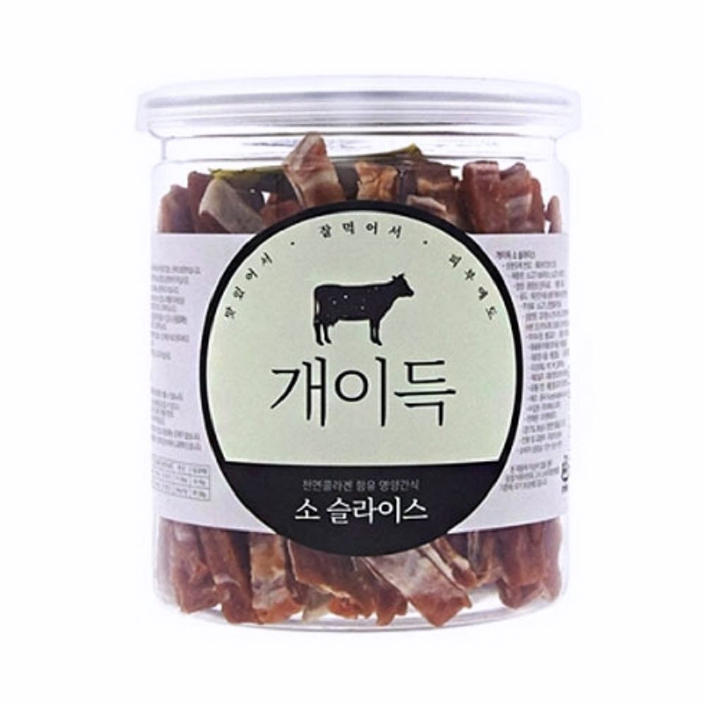 200g 소슬라이스 펫간식 치킨간식