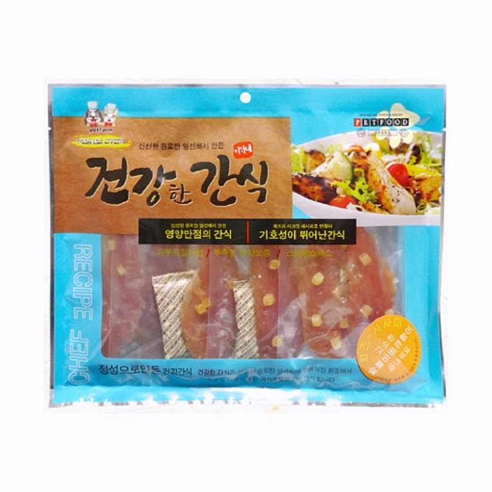 300g 치즈 사사미 강아지육포 반려견간식