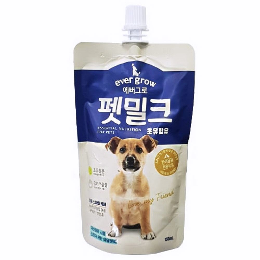 펫밀크 초유함유 150ml 펫우유 개우유