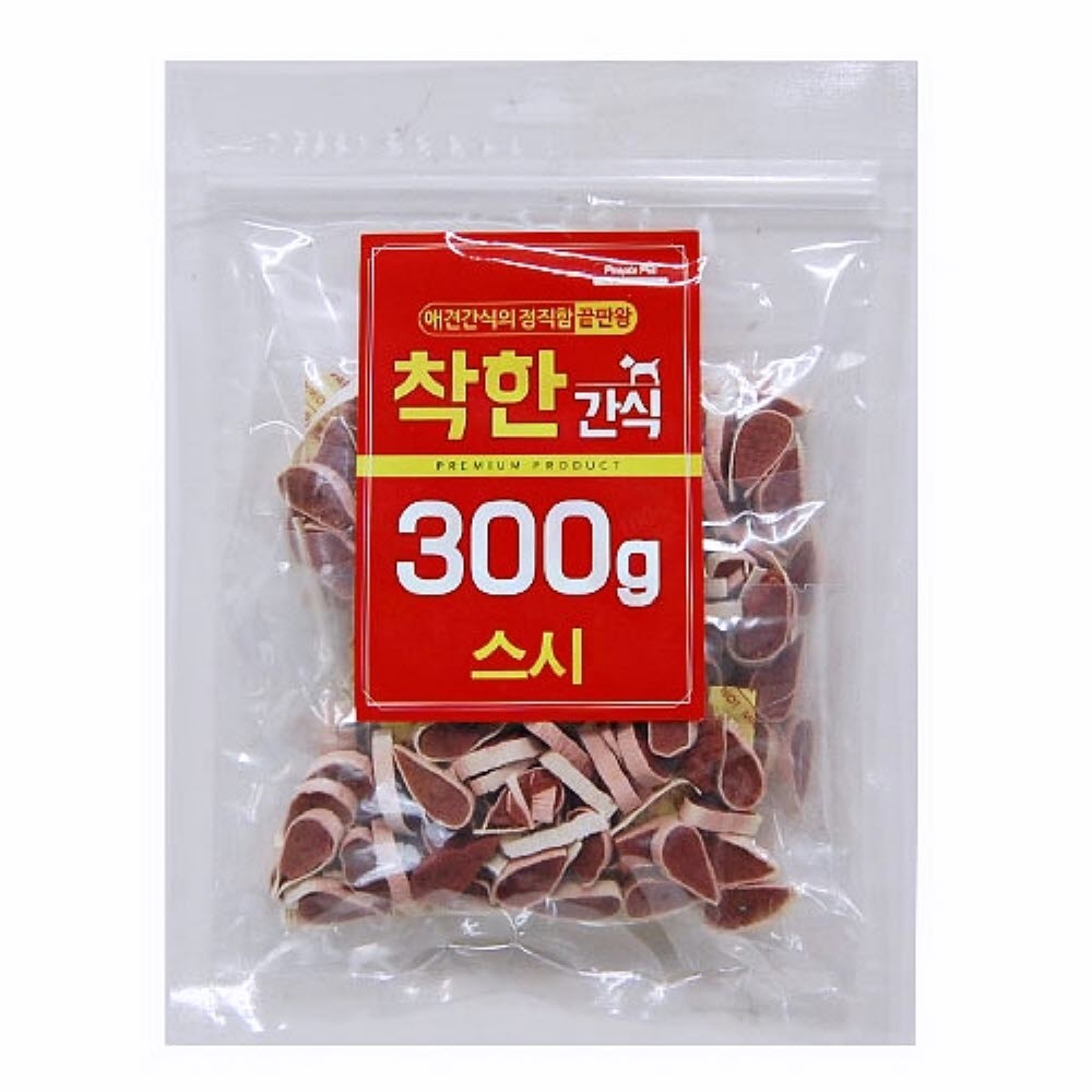 300g 치킨스시 노즈워크용간식 애완용간식