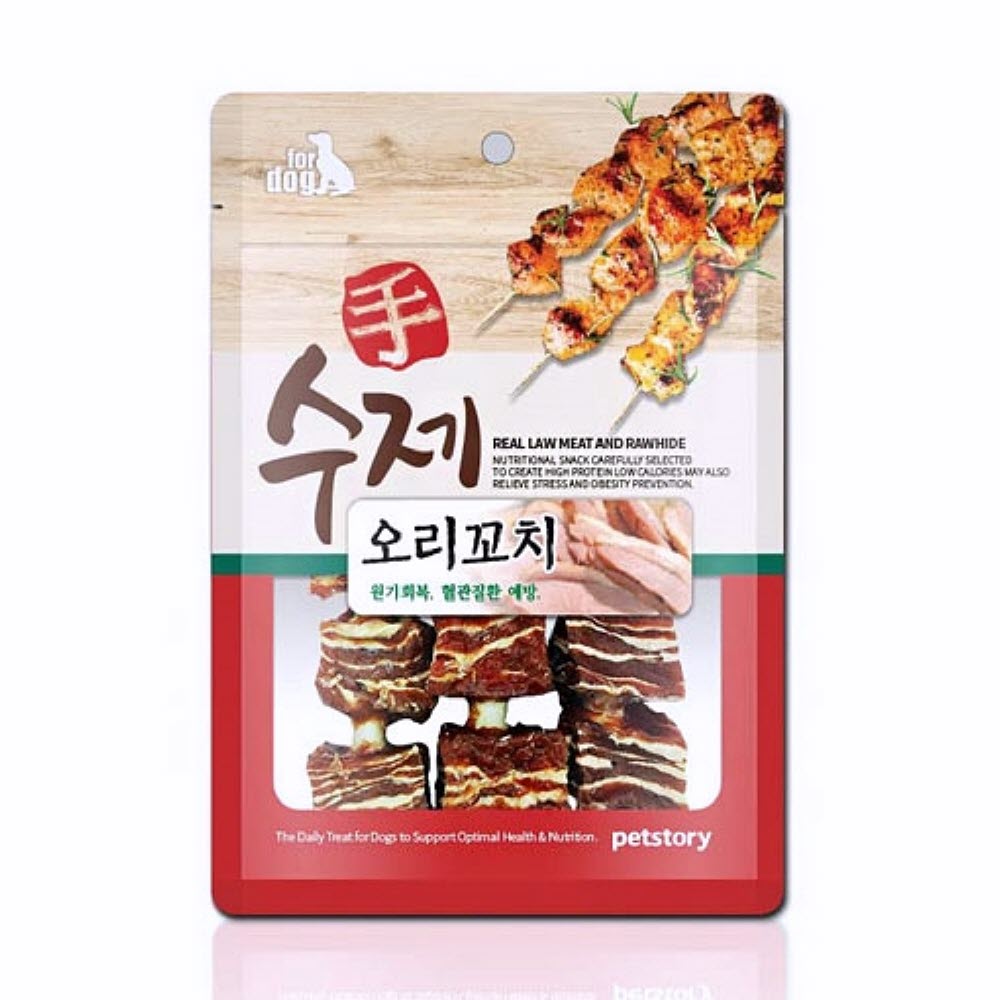 수제 꼬치 90g 오리 애견수제간식 반려견수제간식