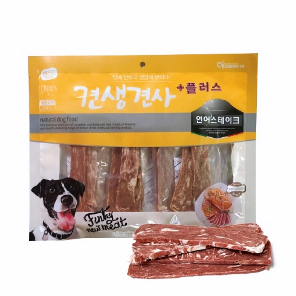 연어 스테이크 300g 반려동물간식 애견간식