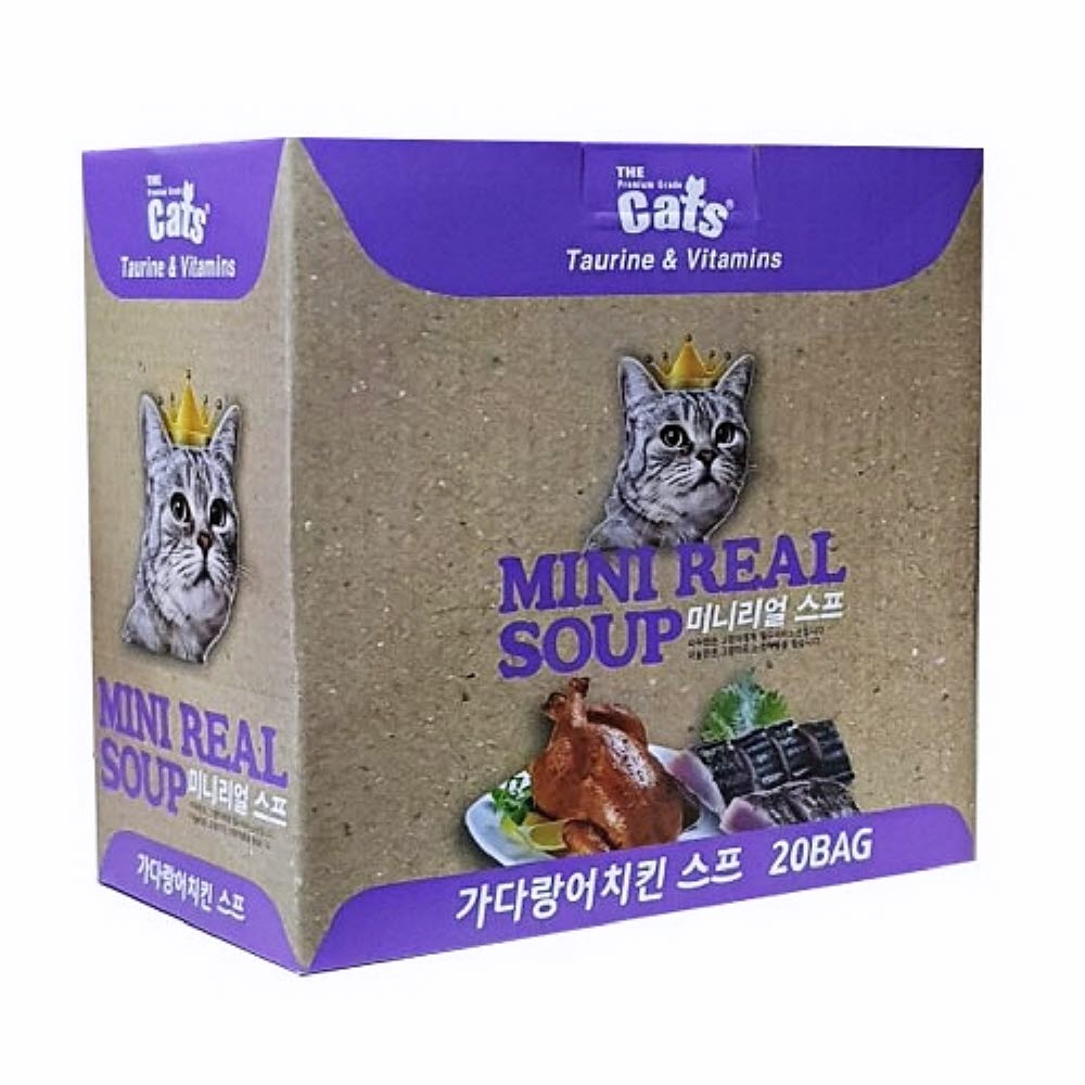 40g20개입 가다랑어 치킨 스프 강아지치석관리 애완견껌