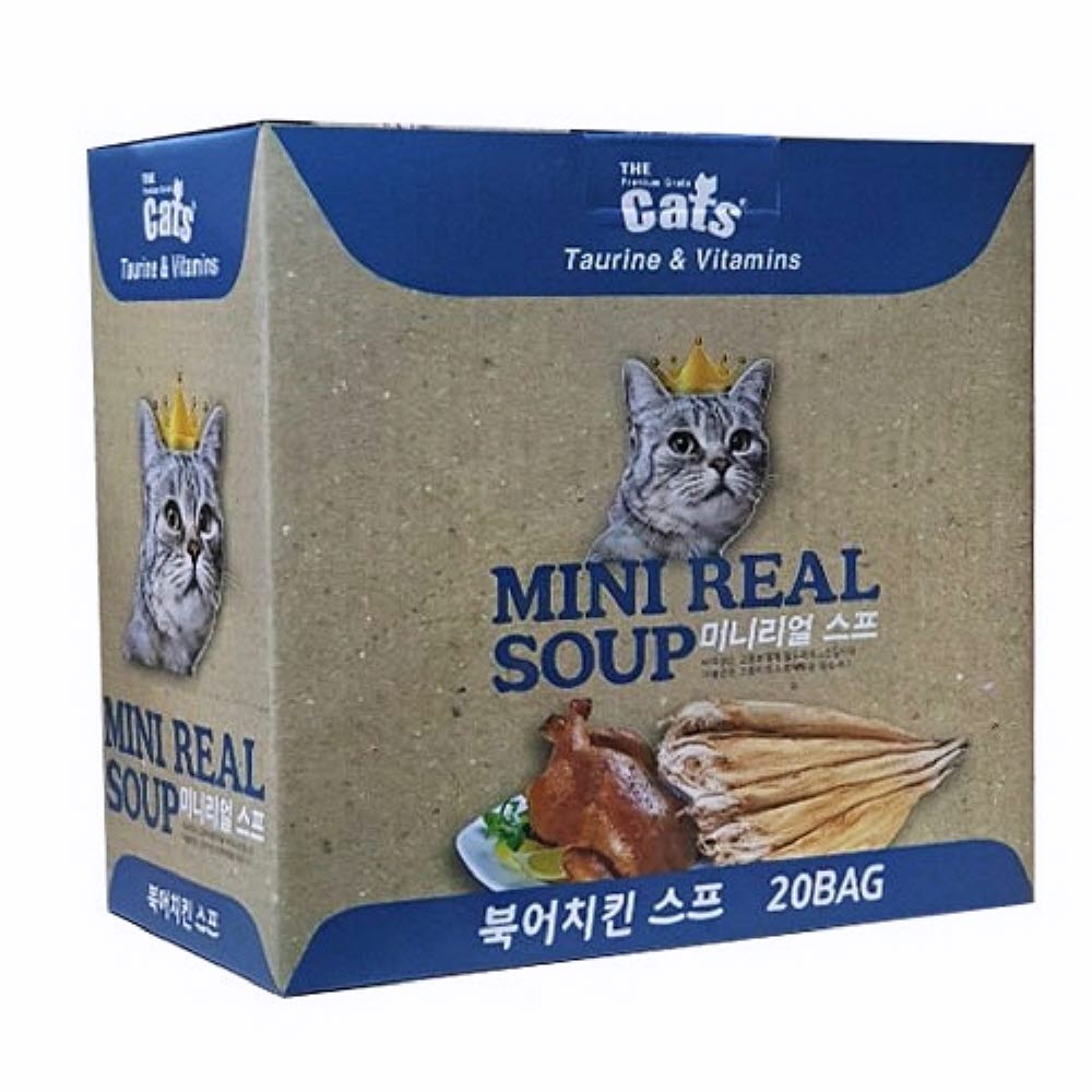 40g20개입 북어치킨 스프 아기고양이먹이 고양이간식