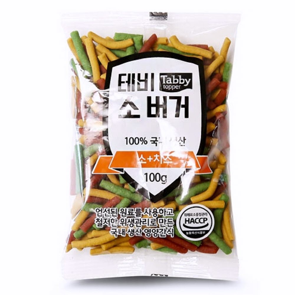 소버거 소치즈 100g 대형견간식 강아지훈련용간식