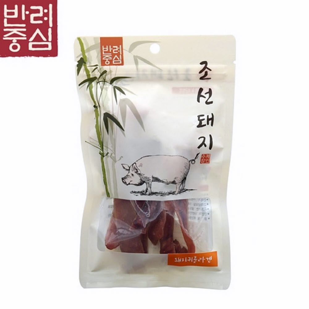 돼지귀 콜라겐 50g 강아지건조간식 애견식품