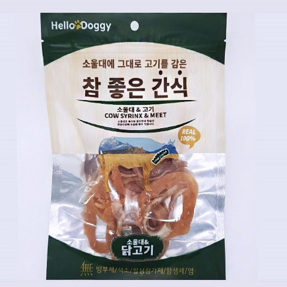 소울대 닭고기 아기강아지간식 노령견간식