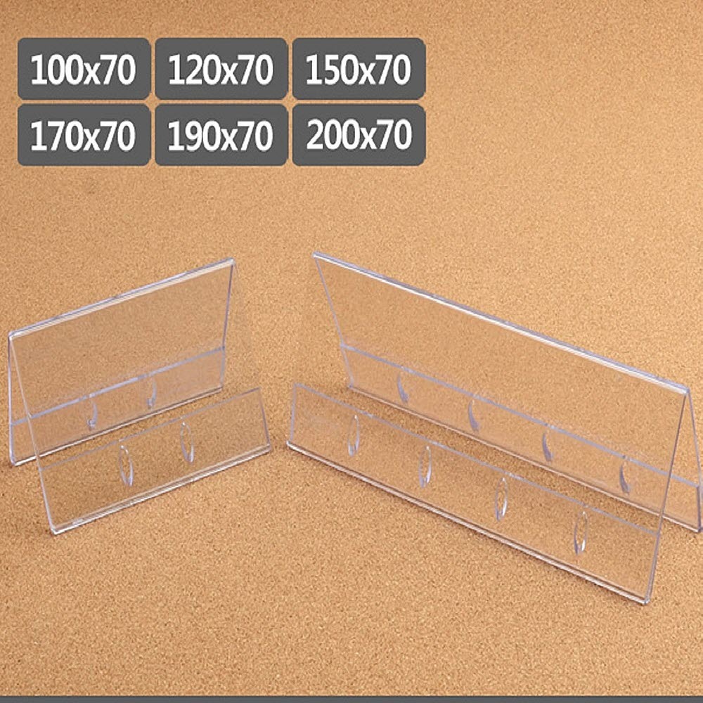 가로 양면쇼케이스 100x70mm 아트사인 아크릴알림판