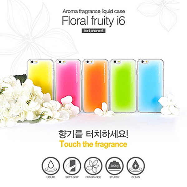 아이폰6/6S Plus 아로마 푸딩 프로럴 프루티 범퍼 케이스 iPhone6/6S Plus 5.5