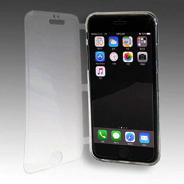 아이폰6 투명 젤리 플립커버케이스 ACFJ iPhone6 4.7