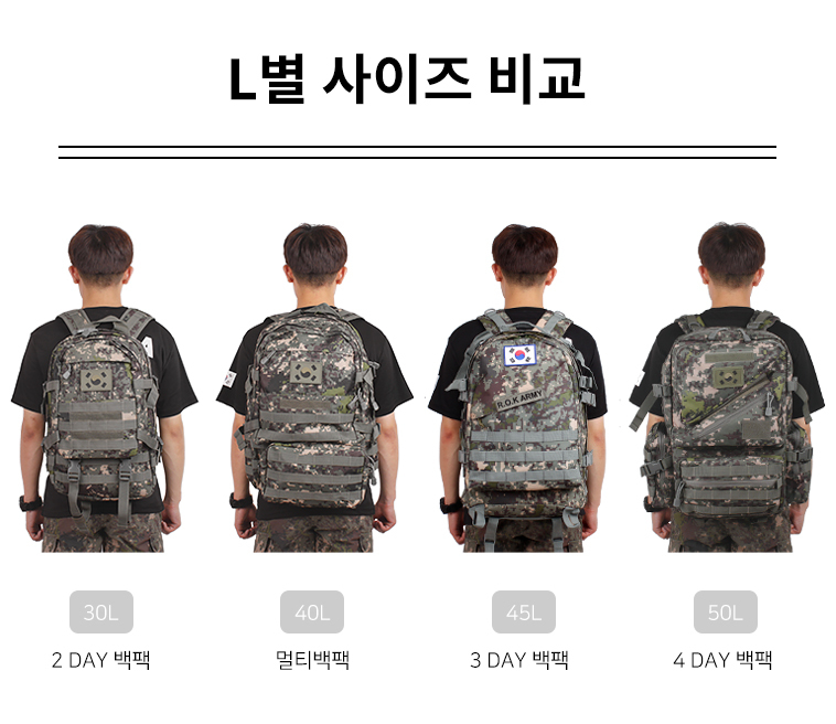 NEW BACKPACK 3DAY ACU Backpack 45L Military Bag Mi