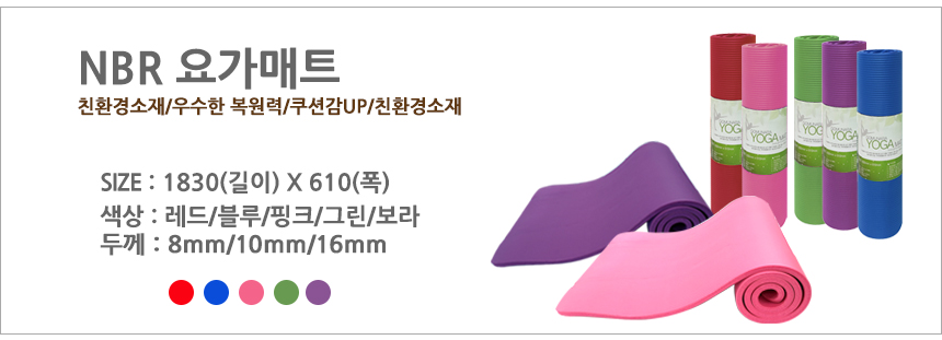 New Yoga Mat Rubber Country Premium NBR Thick Yoga