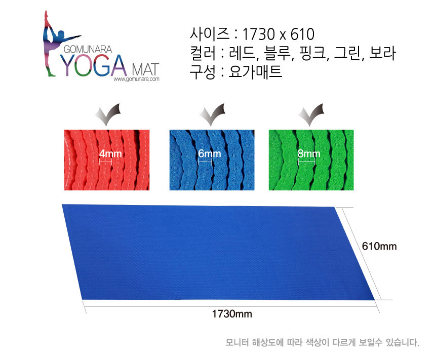 New Yoga Mat Rubber Country Premium NBR Thick Yoga