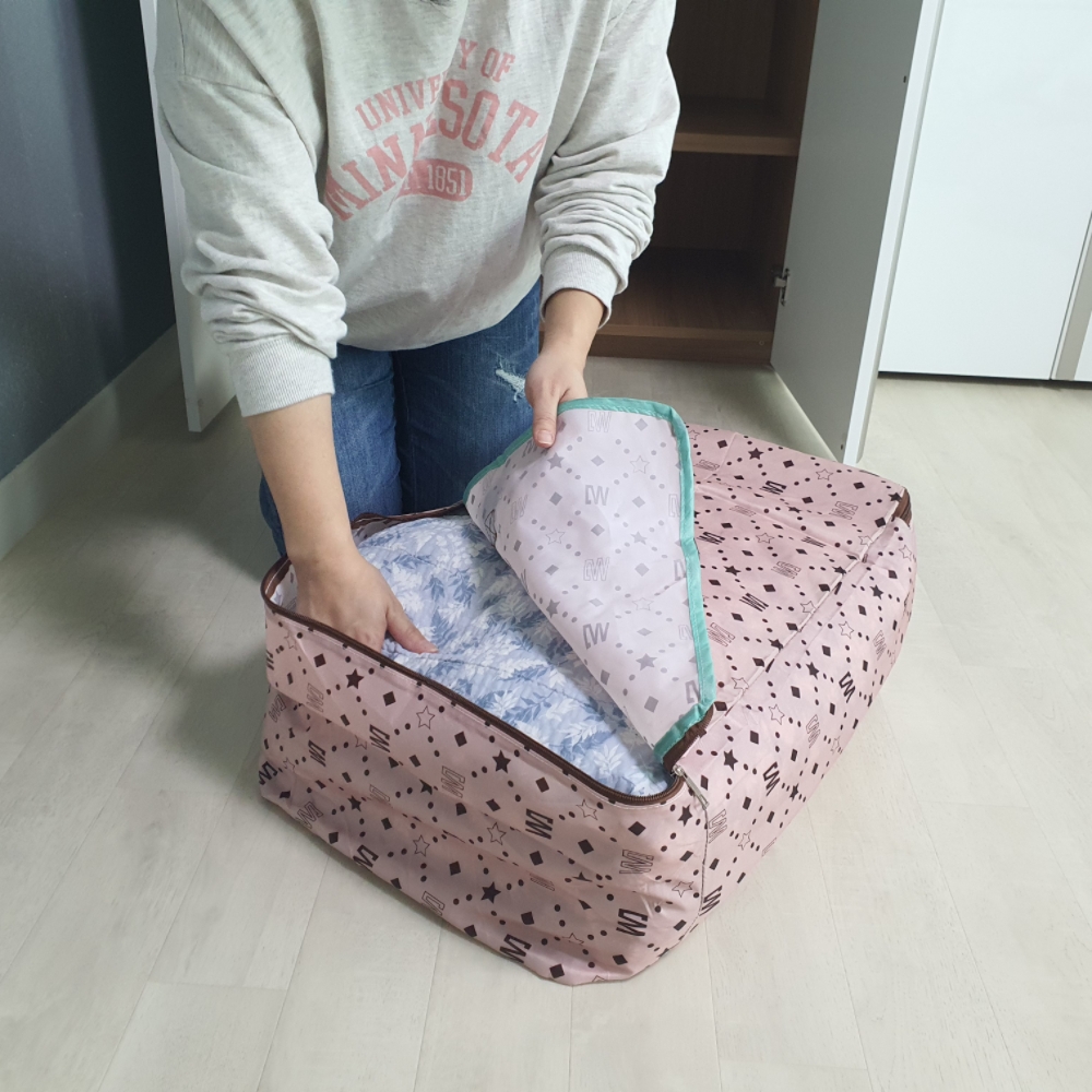 이불보관용가방 이불보관가방 투명이불가방 이불수납가방 이불수납용가방 이불가방대형 옷정리가방 이불백 이불운반가방 투명정리가방 PVC이불가방 대형 옥스포드 낮잠 이불가방