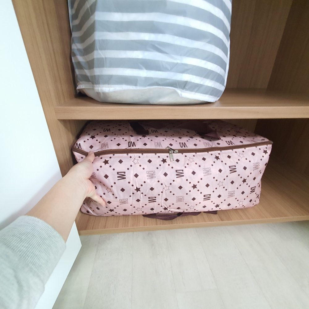 이불보관용가방 이불보관가방 투명이불가방 이불수납가방 이불수납용가방 이불가방대형 옷정리가방 이불백 이불운반가방 투명정리가방 PVC이불가방 대형 옥스포드 낮잠 이불가방