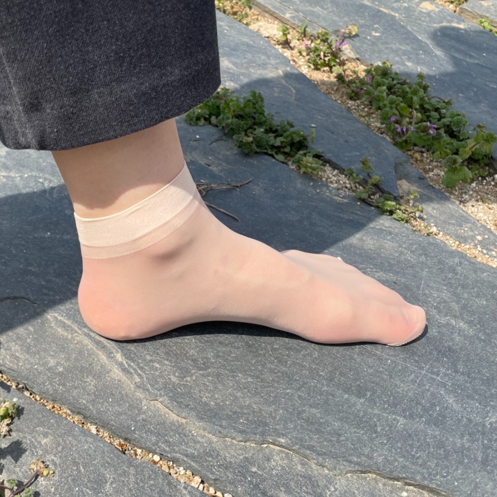 앞꿈치커버 겨울스타일링용품 일상용속옷 수면용품 반지삭스 솔리드컬러소켓 실내용삭스 데일리앵클삭스 골지스타킹 무좀완화용의류 발외나발구 발보호용품 발목 5켤레 살색 스타킹 양말