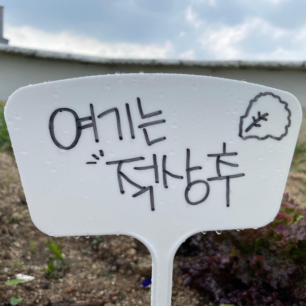 식물사인 식물이름표라벨 식물플래그 식물정보표 식물이름표나무 식물이름표작은 조경용이름표 식물이름쓰기도구 식물이름표붙이기 이름표 식물 일자형 화단 화분 팻말 47cm 식물이름표