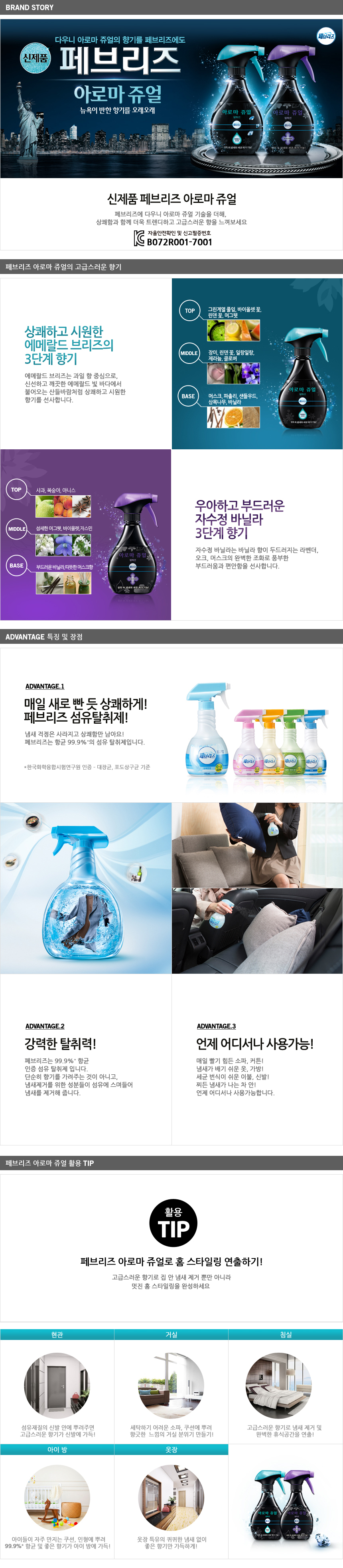 Fiber Perfume P &amp G Fabrics Aroma Jewel Amethys