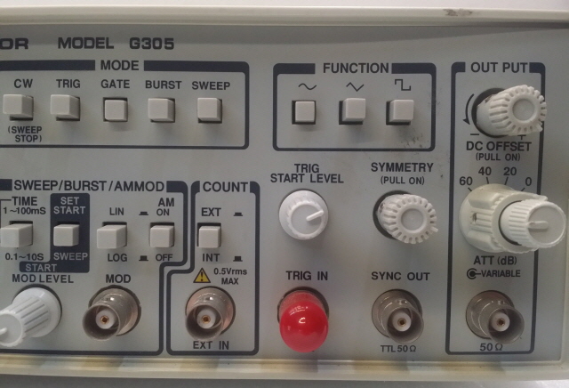 중고] Protek G305 SWEEP FUNCTION GENERATOR]