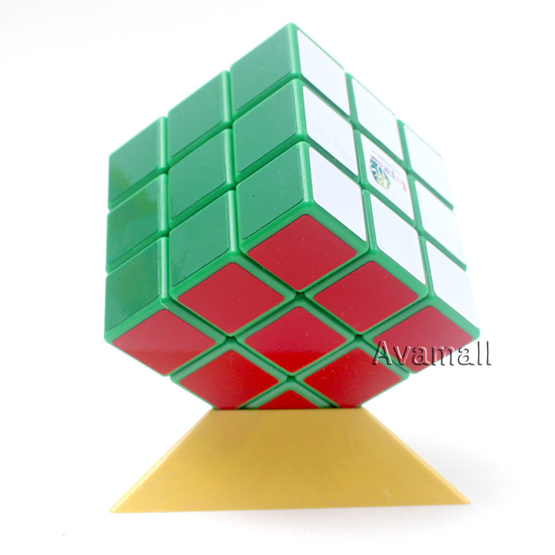 RUBIK'S RUBIKS Edison cube 3x3x3 -Green -PUZZLE CUBE Rubix Rubik Rubic ...