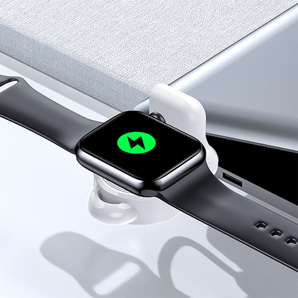 엠비에프 애플워치 휴대용 USB 무선 충전기 MBF-IWC01
