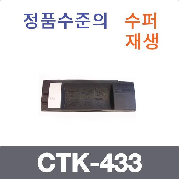 교세라 모노  수퍼재생 CTK-433 토너 CHP-433G 5033C