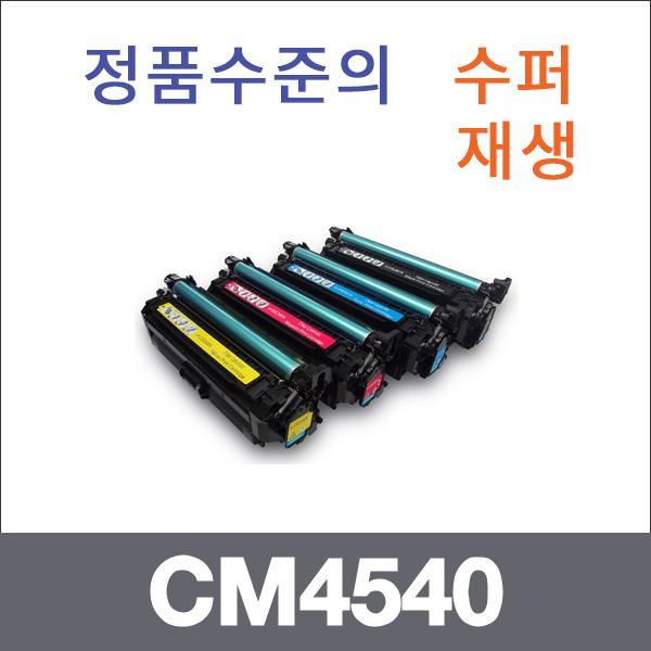 HP 4색1셋트  수퍼재생 CM4540 토너 CP4025N CP4525N