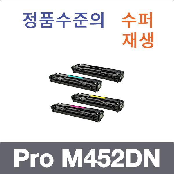 HP 4색1셋트  수퍼재생 Pro M452DN 토너 Pro M452DN