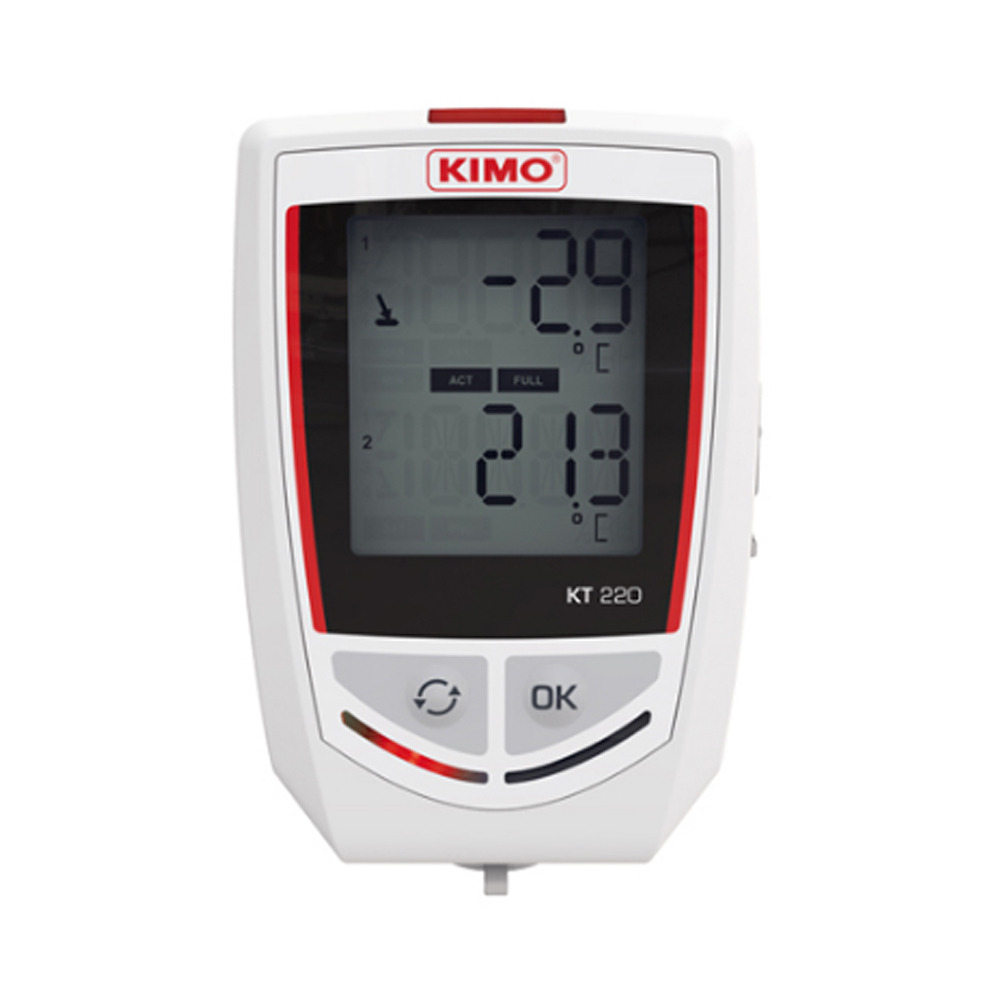 KIMO KT220-N 2채널 온도 기록계
