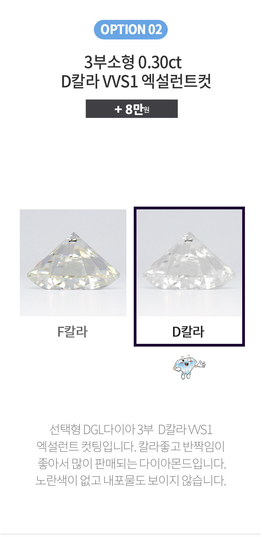 3부 다이아몬드 D VVS1