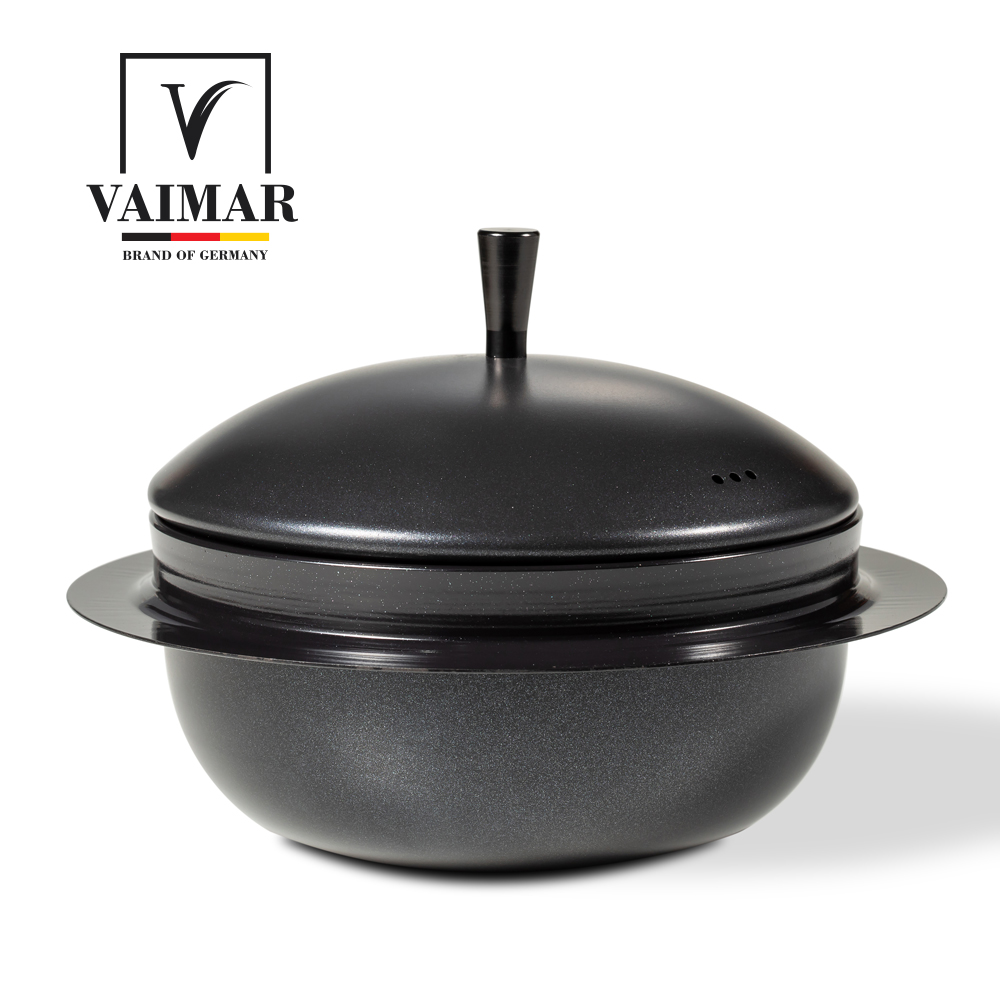[바이마르] 세라믹코팅 솥뚜껑 세라믹 IH 스텐 가마솥18cm (2-3인용) 